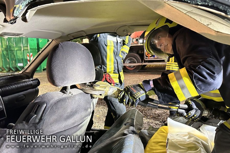 Ausbildung mit der Feuerwehr Mittenwalde